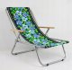 E-sezon Leżak plażowy składany do torby, 150 kg, Kwiaty 10