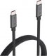 Kabel USB Linq USB-C - USB-C 2 m Czarno-szary (LQ48030) 2