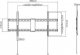 Gembird TV SET ACC WALL MOUNT 43-90"/WM-90F-01 GEMBIRD 1