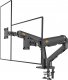 NB Uchwyt biurkowy na 2 monitory 27" - 34" (G55) 6