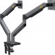 NB Uchwyt biurkowy na 2 monitory 22" - 32" (G35) 2