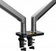 NB Uchwyt biurkowy na 2 monitory 22" - 32" (G35) 6