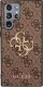 Guess Etui Guess GUHCS23L4GMGBR do Samsung Galaxy S23 Ultra S918 brązowy/brown hardcase 4G Big Metal Logo 2