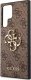 Guess Etui Guess GUHCS23L4GMGBR do Samsung Galaxy S23 Ultra S918 brązowy/brown hardcase 4G Big Metal Logo 5