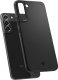 Spigen Etui do Samsung Galaxy S22 obudowa case Spigen Thin Fit Black + Szkło 1