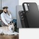 Spigen Etui do Samsung Galaxy S22 obudowa case Spigen Thin Fit Black + Szkło 8