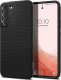 Spigen Etui obudowa Spigen Liquid Air do Samsung Galaxy S22 Matte Black + Szkło 1