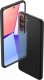 Spigen Etui do Samsung Galaxy S21 FE obudowa case Spigen Thin Fit Black + Szkło 5