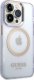 Guess Etui Guess GUHMP14LHTCMU Apple iPhone 14 Pro purpurowy/purple hard case Gold Outline Translucent MagSafe 3