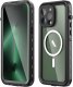 Alogy Etui Wodoodporne Alogy IP68 Case z przezroczystym tyłem Pancerna obudowa 360 do MagSafe do Apple iPhone 14 Pro Max 1
