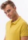 Ombre Koszulka męska polo z dzianiny pique - żółty S1374 XL 2