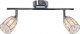 Lampa sufitowa Candellux Shiba lampa sufitowa listwa chromowy 2x15w g9 klosz bezbarwny 1
