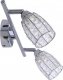 Lampa sufitowa Candellux Shiba lampa sufitowa listwa chromowy 2x15w g9 klosz bezbarwny 1