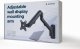 Gembird Uchwyt ścienny na monitor 17" - 27" (MA-WA1-02) 2