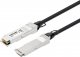 Intellinet Network Solutions Intellinet 508506 Łącze Twinax QSFP+ 40G DAC pasywne, MSA, 1m 1