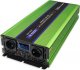 Przetwornica Qoltec Przetwornica napięcia Monolith | ładowanie baterii | UPS | 2000W | 4000W | 12V na 230V | Czysty Sinus | LCD 14