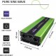 Przetwornica Qoltec Przetwornica napięcia Monolith | ładowanie baterii | UPS | 3000W | 6000W | 12V na 230V | Czysty Sinus | LCD 8