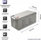 Qoltec Akumulator AGM | 12V | 200Ah | max. 3000A 2