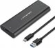 Kieszeń Qoltec Obudowa | kieszeń do dysków M.2 SATA SSD | NGFF | USB typ C 1