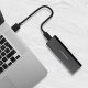 Kieszeń Qoltec Obudowa | kieszeń do dysków M.2 SATA SSD | NGFF | USB typ C 3