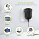 Zasilacz do laptopa Techly Zasilacz sieciowy Techly Uniwersalny Regulowany 3-12V 1A 12W USB 5V 2.1A 6