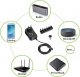 Zasilacz do laptopa Techly Zasilacz sieciowy Techly Uniwersalny Regulowany 3-12V 2.25A 27W USB 5V 1A 3
