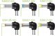 Zasilacz do laptopa Techly Zasilacz sieciowy Techly Uniwersalny Regulowany 3-12V 2.25A 27W USB 5V 1A 4