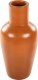 Beliani Wazon dekoracyjny z terakoty 37 cm pomarańczowy KARFI 2