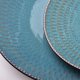 Affekdesign By Mondex ERICA BLUE Talerz obiadowy 27xh3cm 1