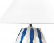 Lampa stołowa Beliani Lampa stołowa ceramiczna beżowo-niebieska LUCHETTI 5