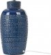 Lampa stołowa Beliani Lampa stołowa ceramiczna niebieska PERLIS 6
