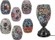 Lampa stołowa Upominkarnia Lampa stołowa - klosz pojedynczy, wielokolorowy 1