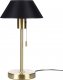 Lampa stołowa Beliani Lampa stołowa metalowa złota z czarnym CAPARO 2