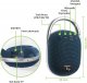 Głośnik Techly Głośnik Techly Bluetooth 5.3 5W TWS LED/MP3/USB/TF niebieski 2