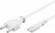 Kabel zasilający Manhattan Kabel zasilający Manhattan ósemka 1,8m biały 1