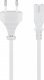 Kabel zasilający Manhattan Kabel zasilający Manhattan ósemka 1,8m biały 2
