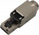 Techly Wtyk Techly RJ45 Cat8.1 STP samozaciskowy czarny 3