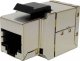 NetRack Łącznik przewodów RJ45-RJ45 Netrack kat. 6A STP 1