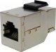NetRack Łącznik przewodów RJ45-RJ45 Netrack kat. 6A STP 1