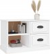 vidaXL Szafka pod TV, biała, 73x35,5x47,5 cm 4
