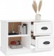 vidaXL Szafka pod TV, biała, 73x35,5x47,5 cm 5