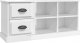 vidaXL vidaXL Szafka pod TV, wysoki połysk, biała, 102x35,5x47,5 cm 2
