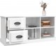 vidaXL vidaXL Szafka pod TV, wysoki połysk, biała, 102x35,5x47,5 cm 5