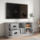 vidaXL vidaXL Szafka pod TV, szarość betonu, 102x35,5x47,5 cm 3