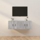 vidaXL vidaXL Wiszące szafki TV, 2 szt., szary dąb sonoma, 57x34,5x40 cm 1