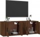 vidaXL vidaXL Wiszące szafki TV, 2 szt., brązowy dąb, 57x34,5x40 cm 2