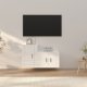 vidaXL vidaXL Zestaw 2 szafek TV, biały, połysk, materiał drewnopochodny 1