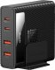 Ładowarka Mcdodo Stacja ładująca Hyperspace GaN 100W Mcdodo CH-1802 2xUSB-C, 2xUSB-A (czarna) 2