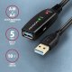 Kabel USB Axagon USB-A - USB-A 10 m Czarny (ADR-310) 2