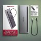 Stacja/replikator Axagon HMC-4KX3 USB-C 12